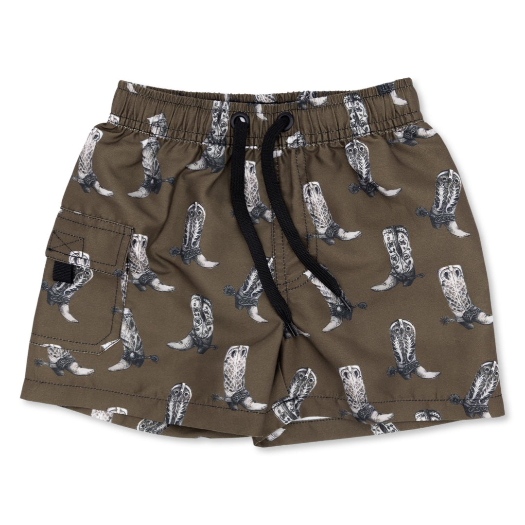 Boot Swim Trunks