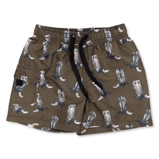 Boot Swim Trunks