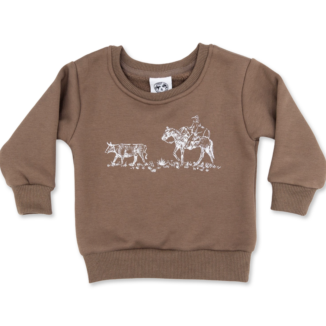 Sorting Steers Crewneck Sweatshirt