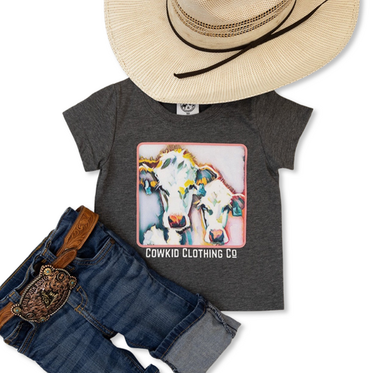 Pretty in Pink Cow Shirt