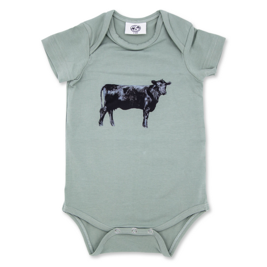 Olive Angus Onesie