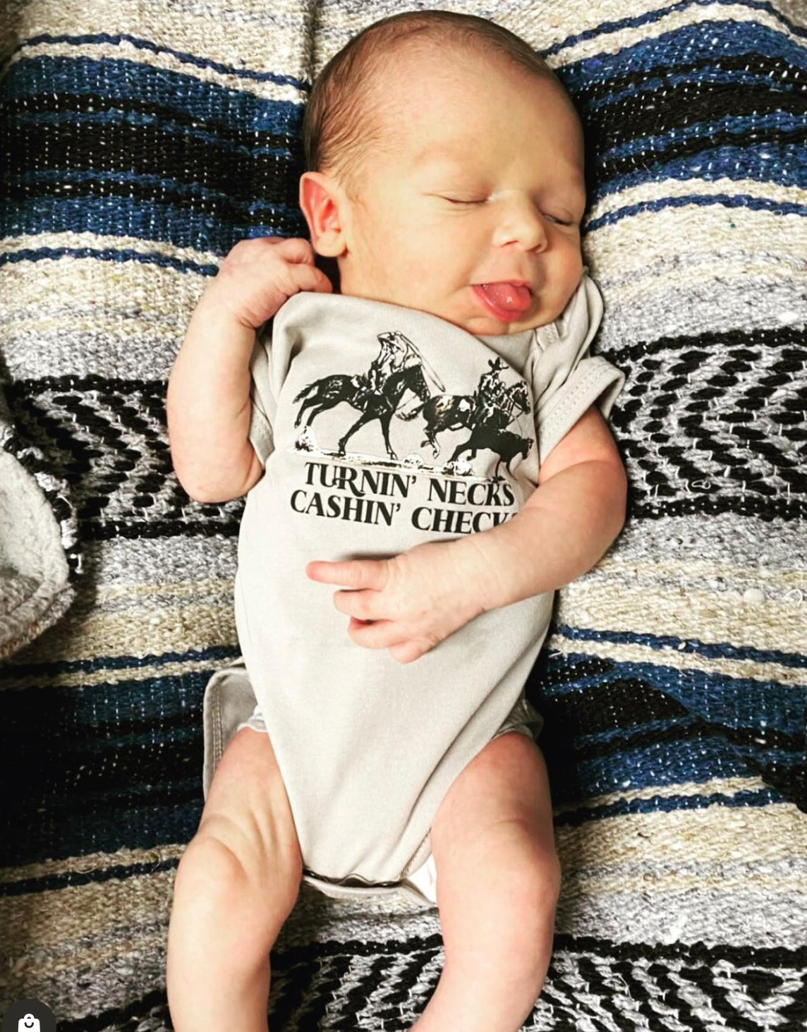Turnin' Necks Cashin' Checks Onesie