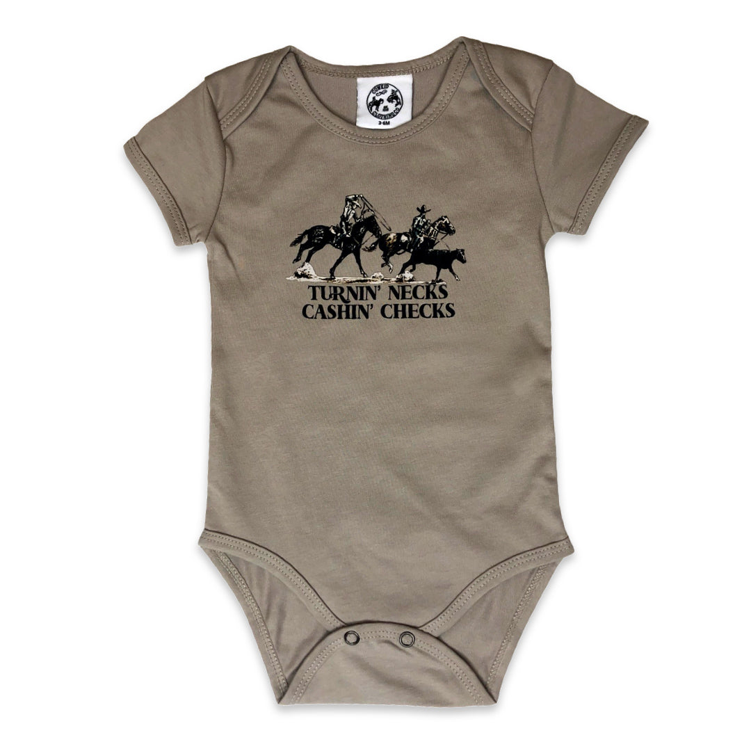 Turnin' Necks Cashin' Checks Onesie