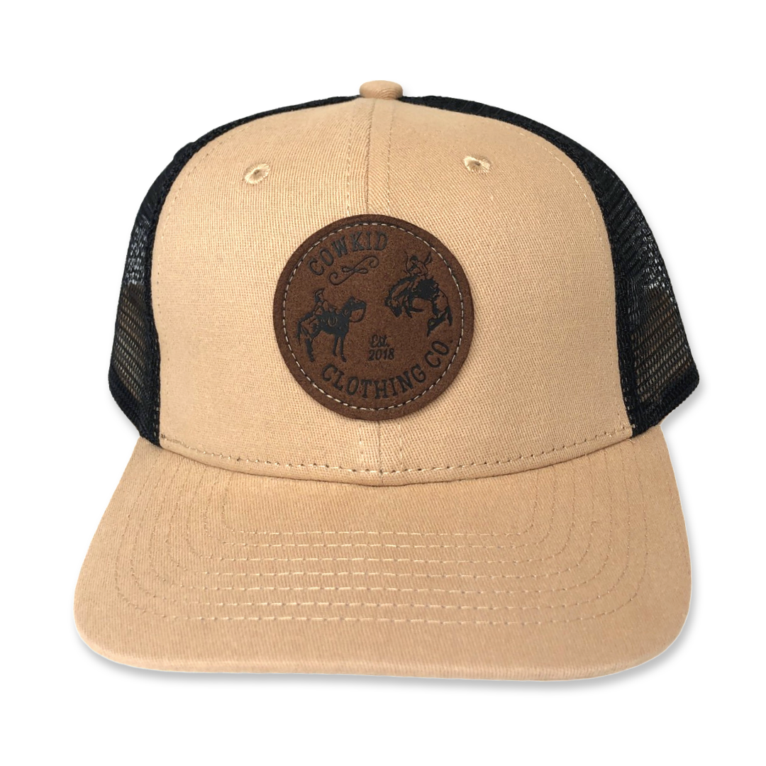 Cowkid Logo Tan Cap