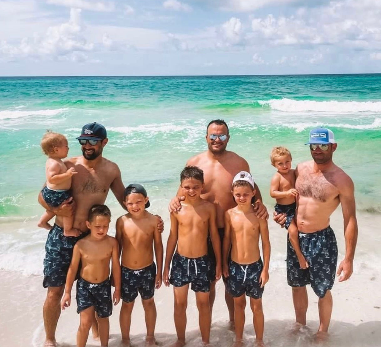 Shark Twister Swim Trunks (Infant-Adult)