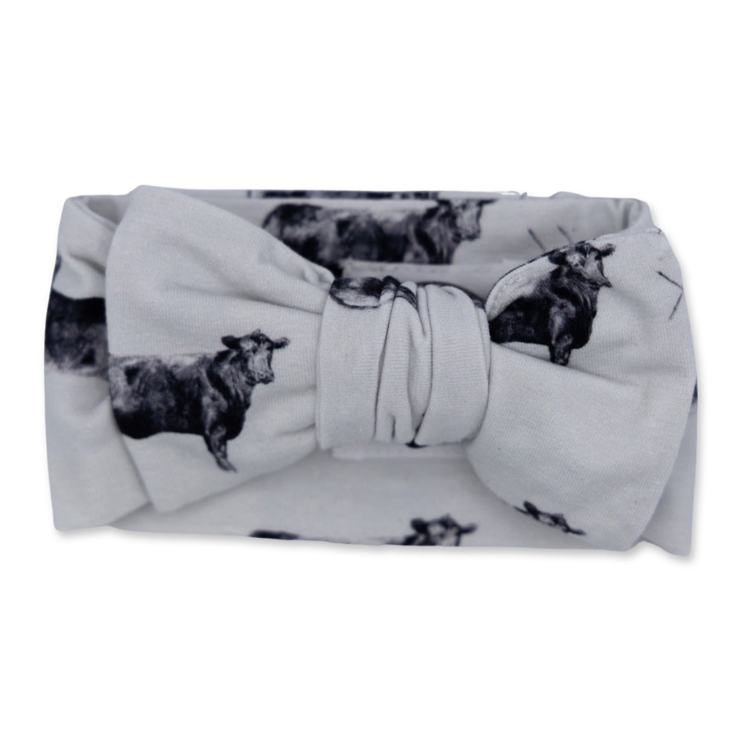 Gray Angus Headband