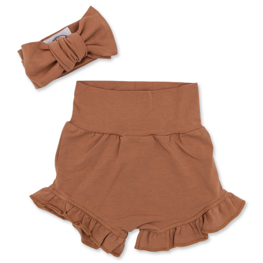 Rust Bloomer/Headband Set