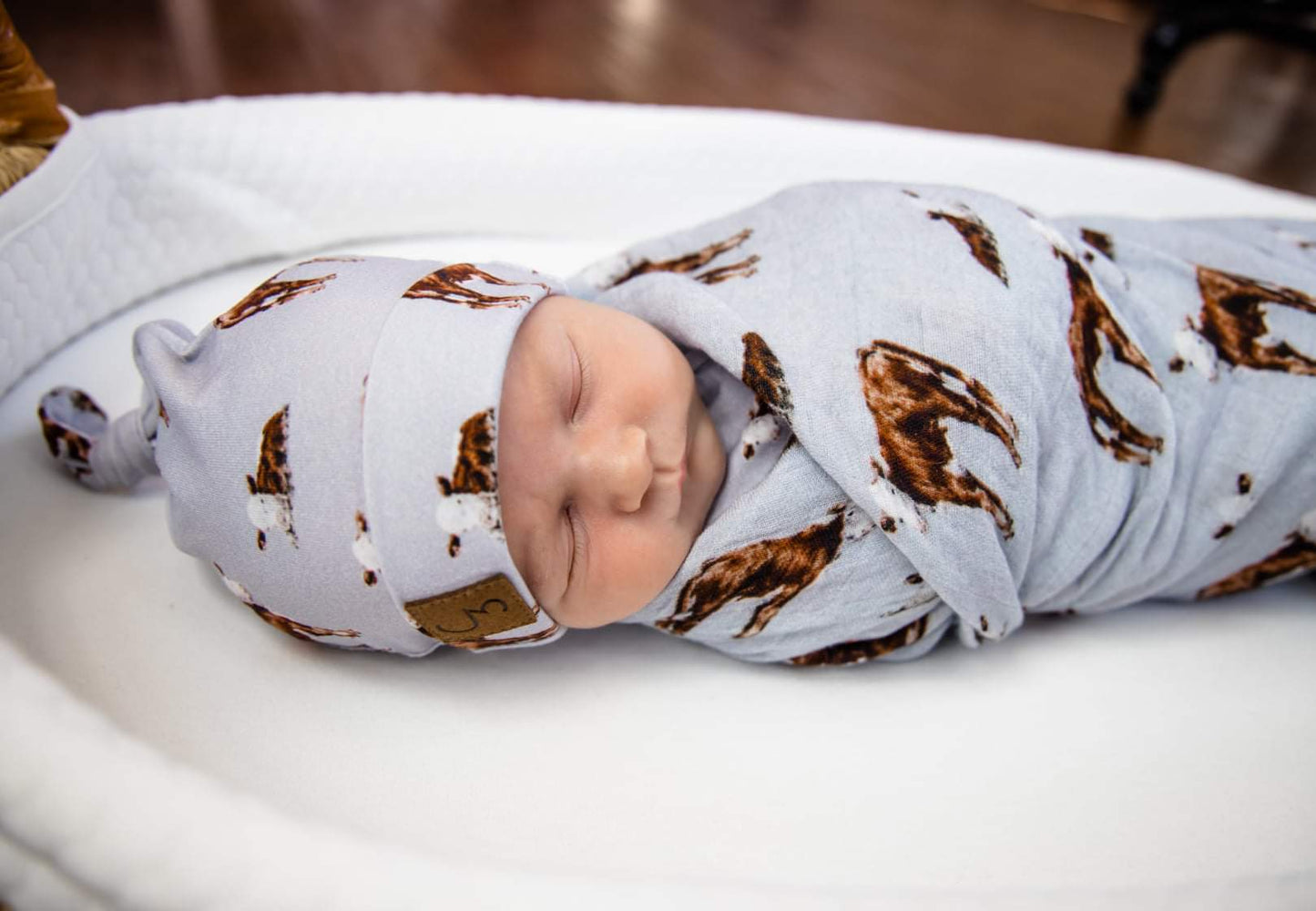 Hereford Bamboo Muslin Swaddle