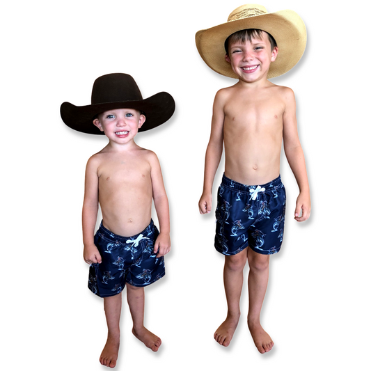 Shark Twister Swim Trunks (Infant-Adult)