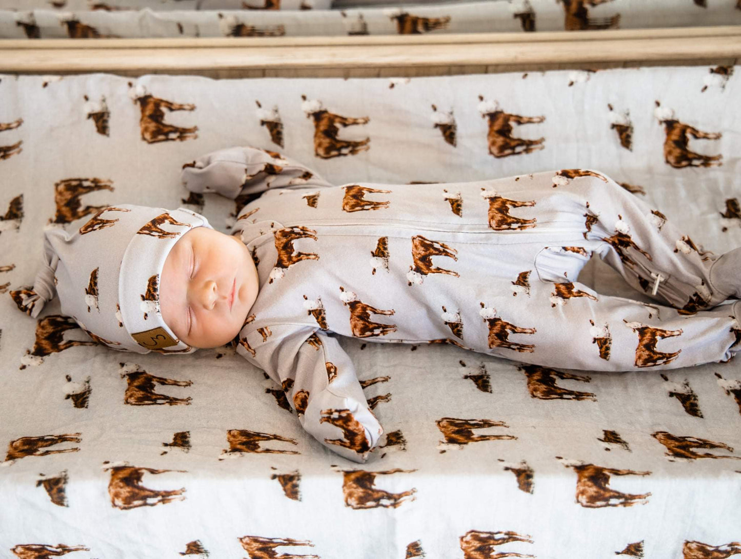 Hereford Footed Jammies