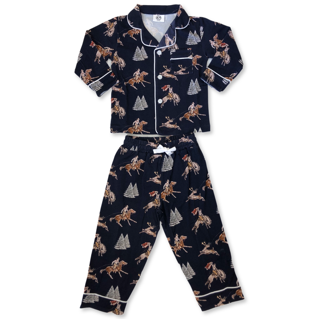 Classic Navy Cowboy Christmas Set