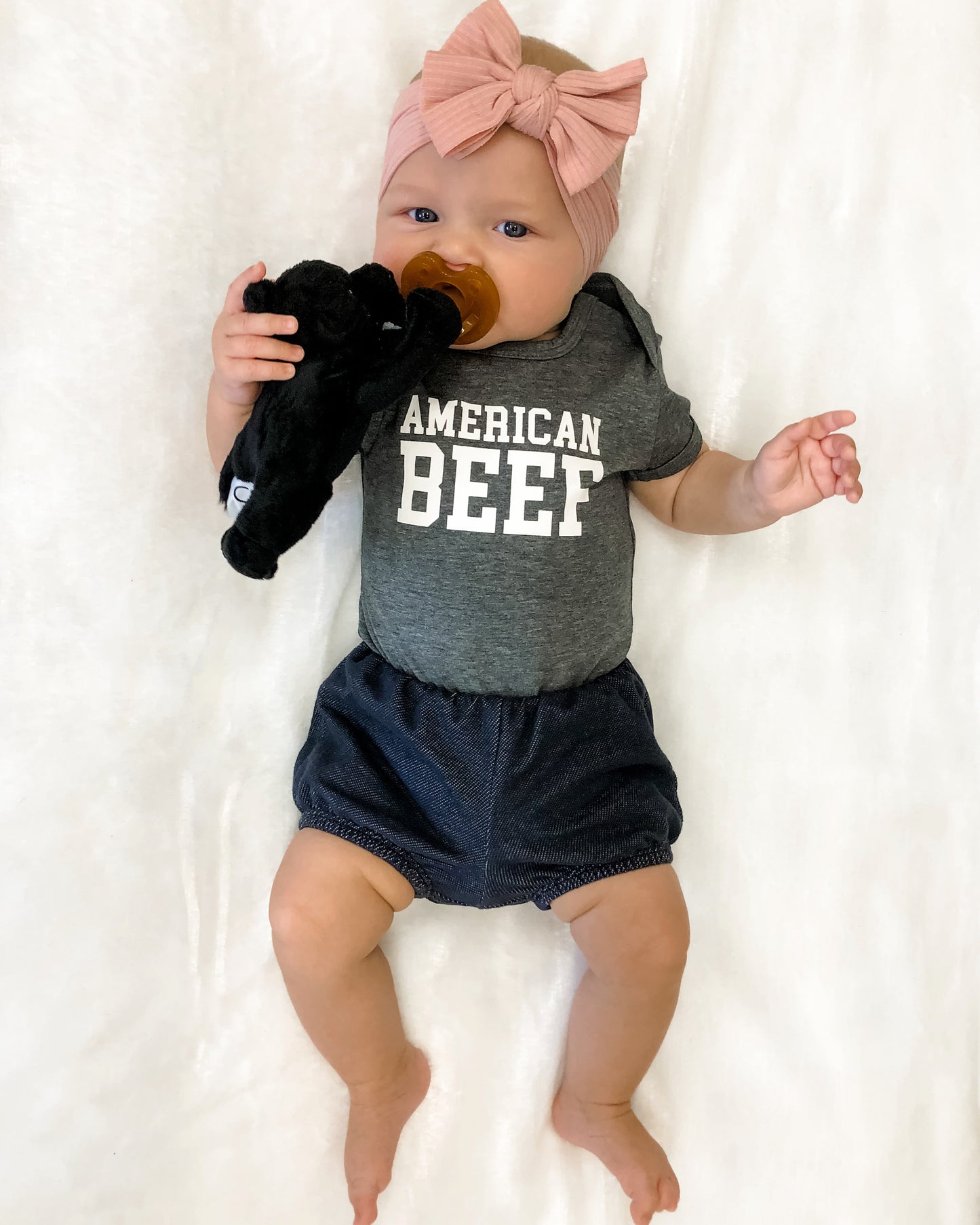 Angus Cow Detachable Pacifier