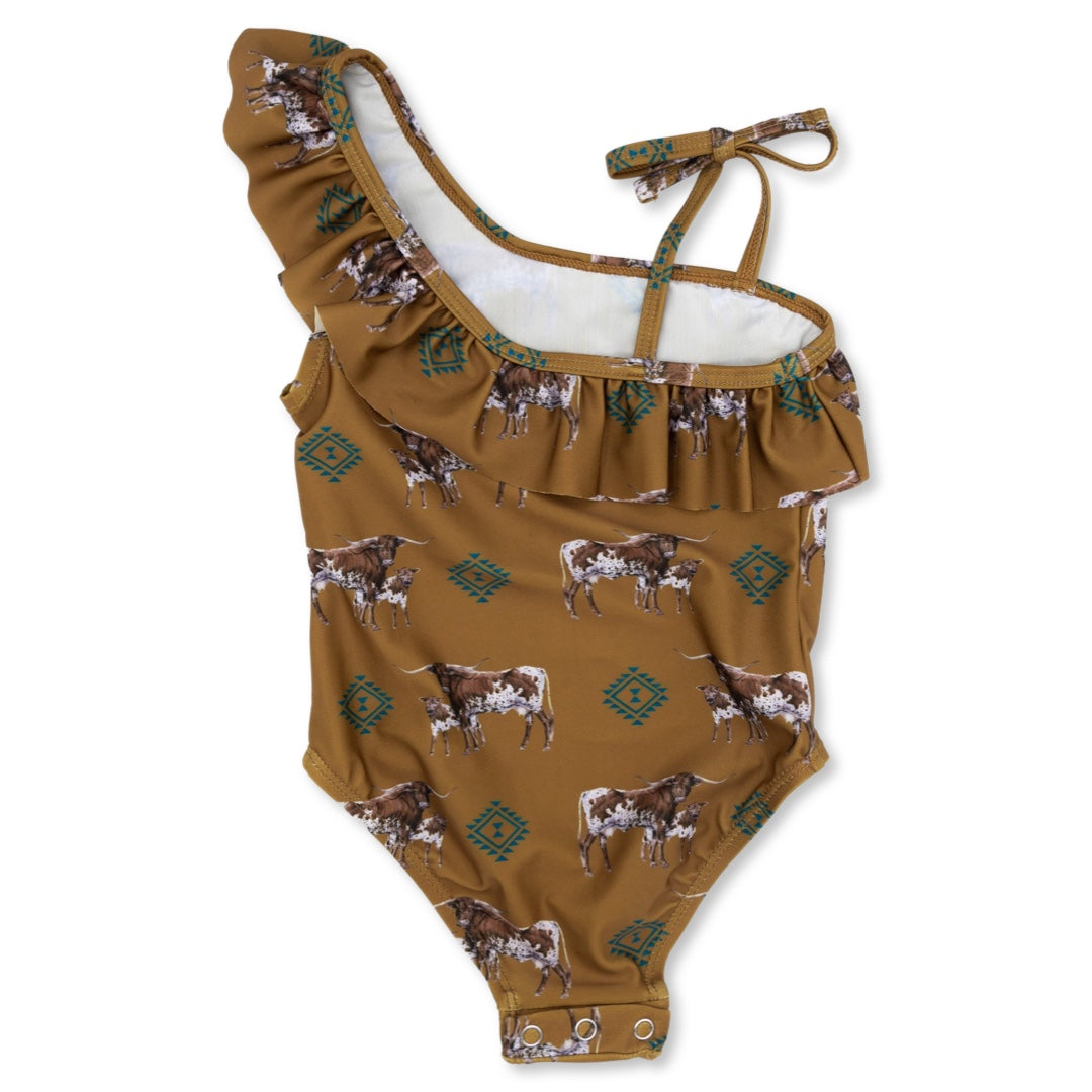 Southwest Longhorn Swimsuit