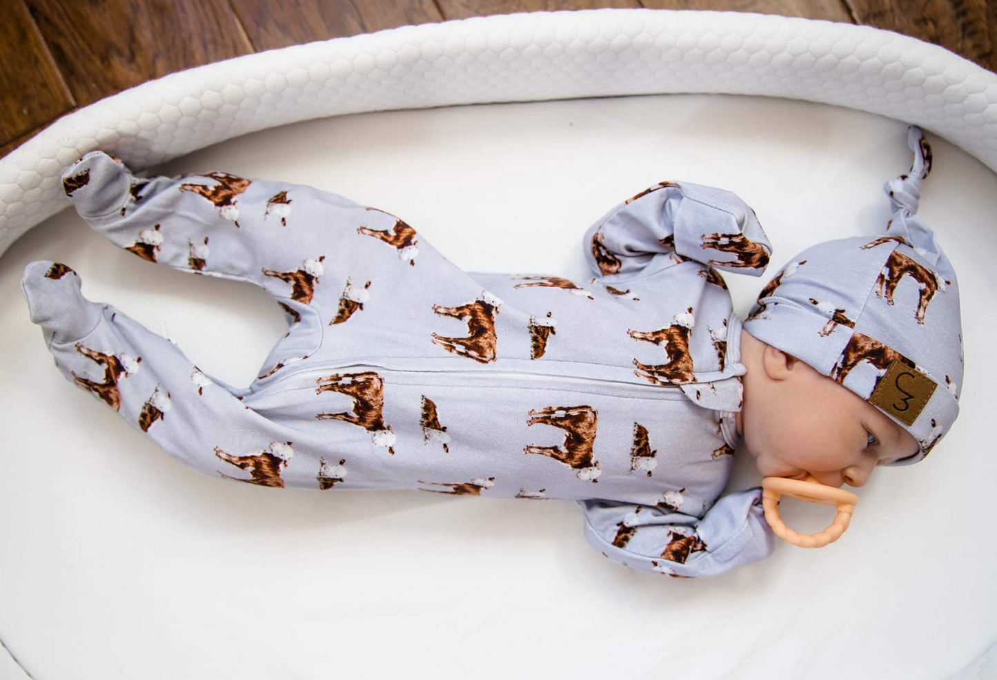 Hereford Footed Jammies