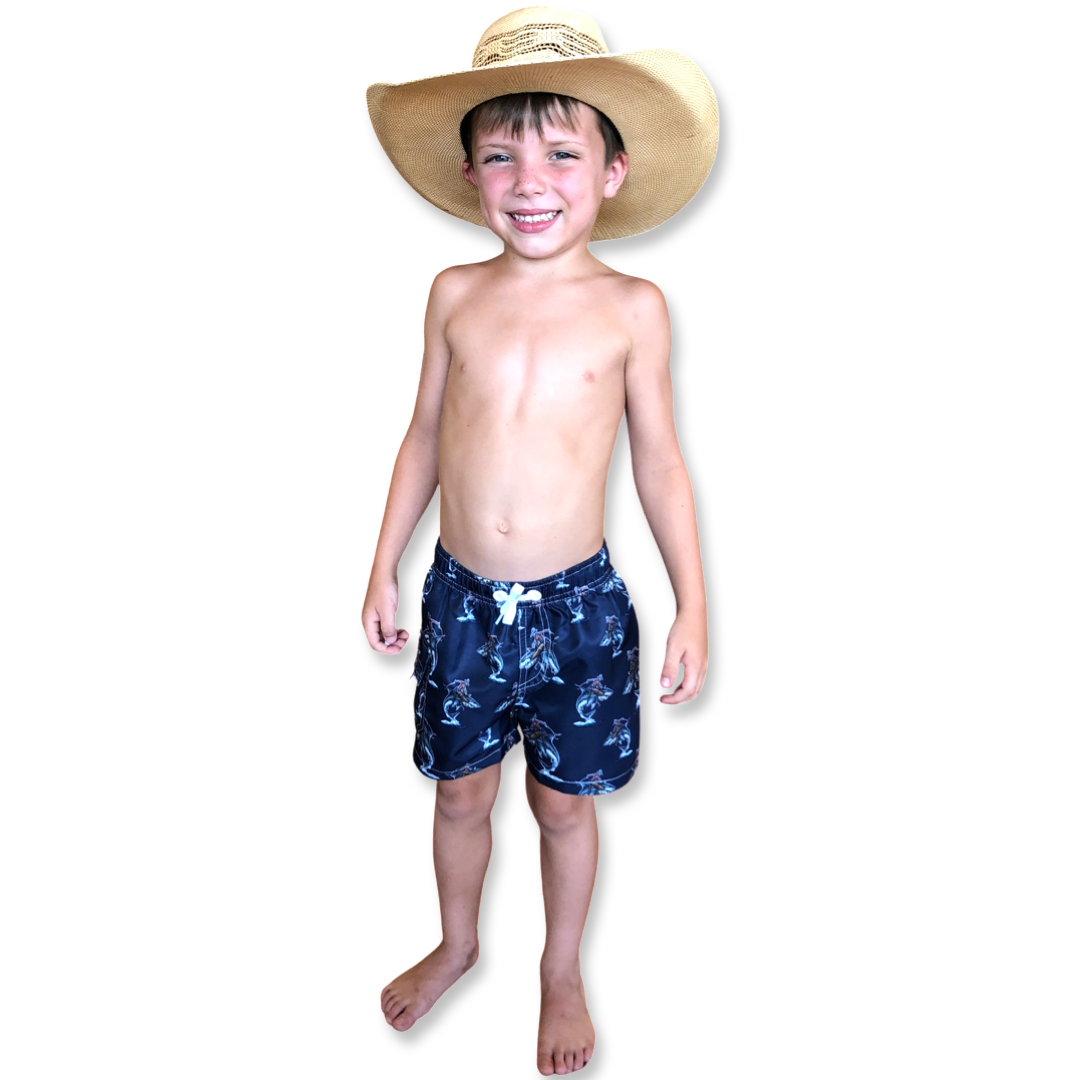 Shark Twister Swim Trunks (Infant-Adult)