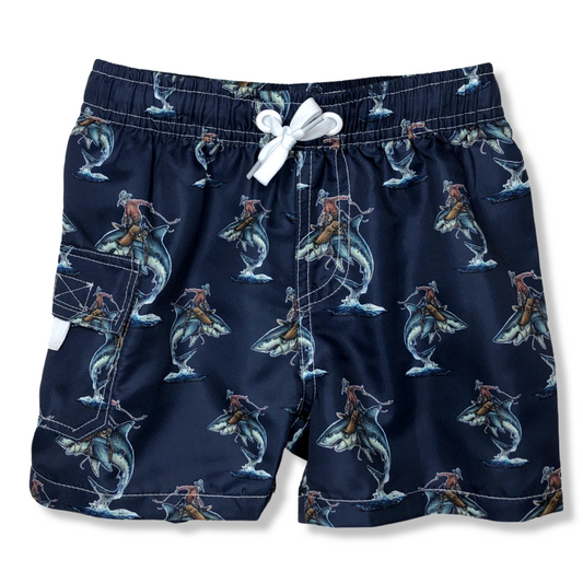 Shark Twister Swim Trunks (Infant-Adult)
