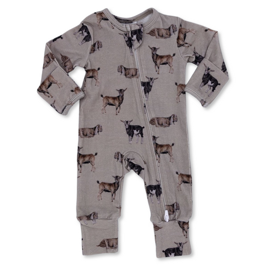 Goat Folding Feet Jammies