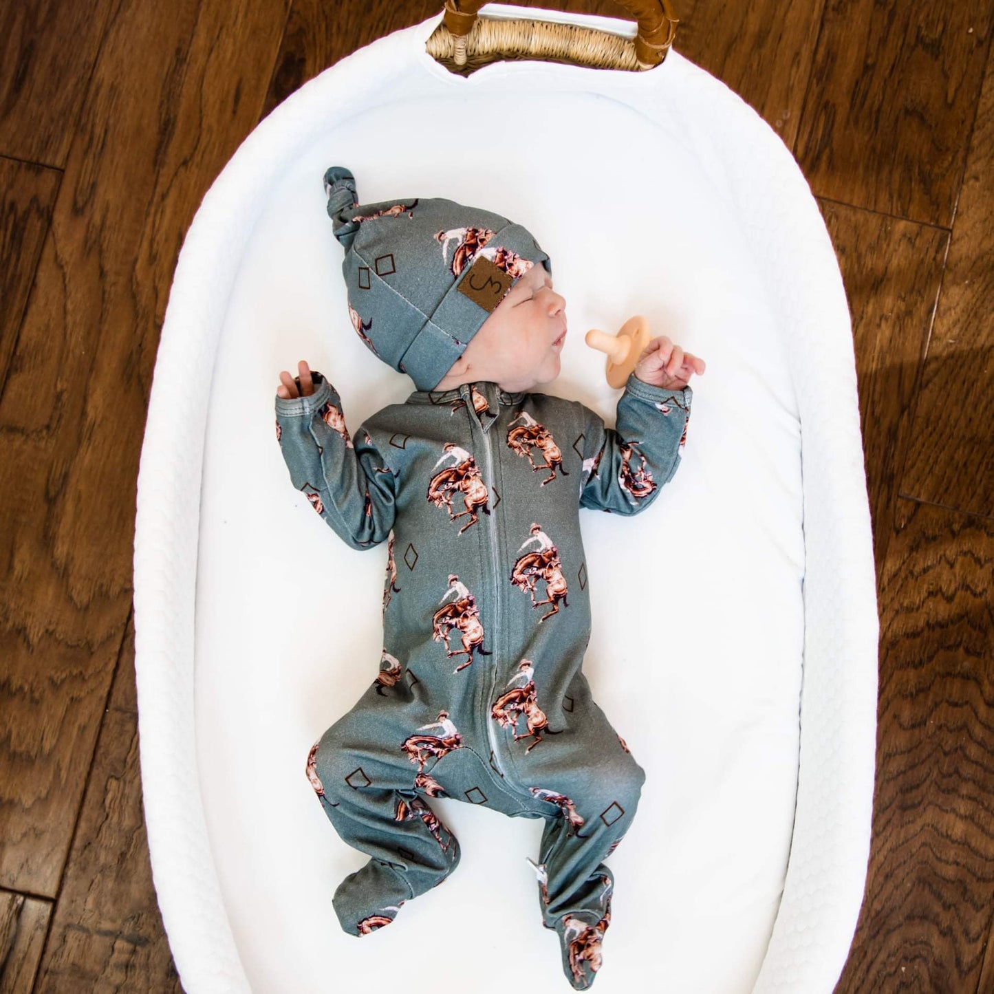Teal Bronc Jammies