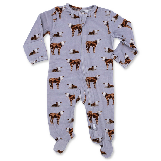 Hereford Footed Jammies