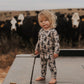 O Holy Night Christmas Folding Feet Jammies