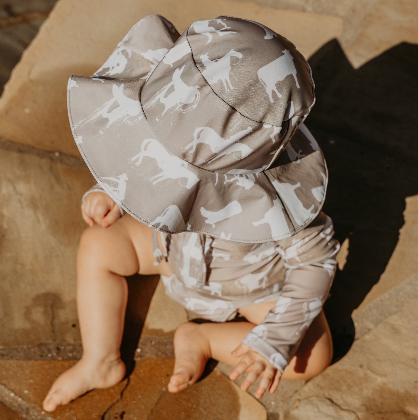 Rustic Roots Infant Sun Hat