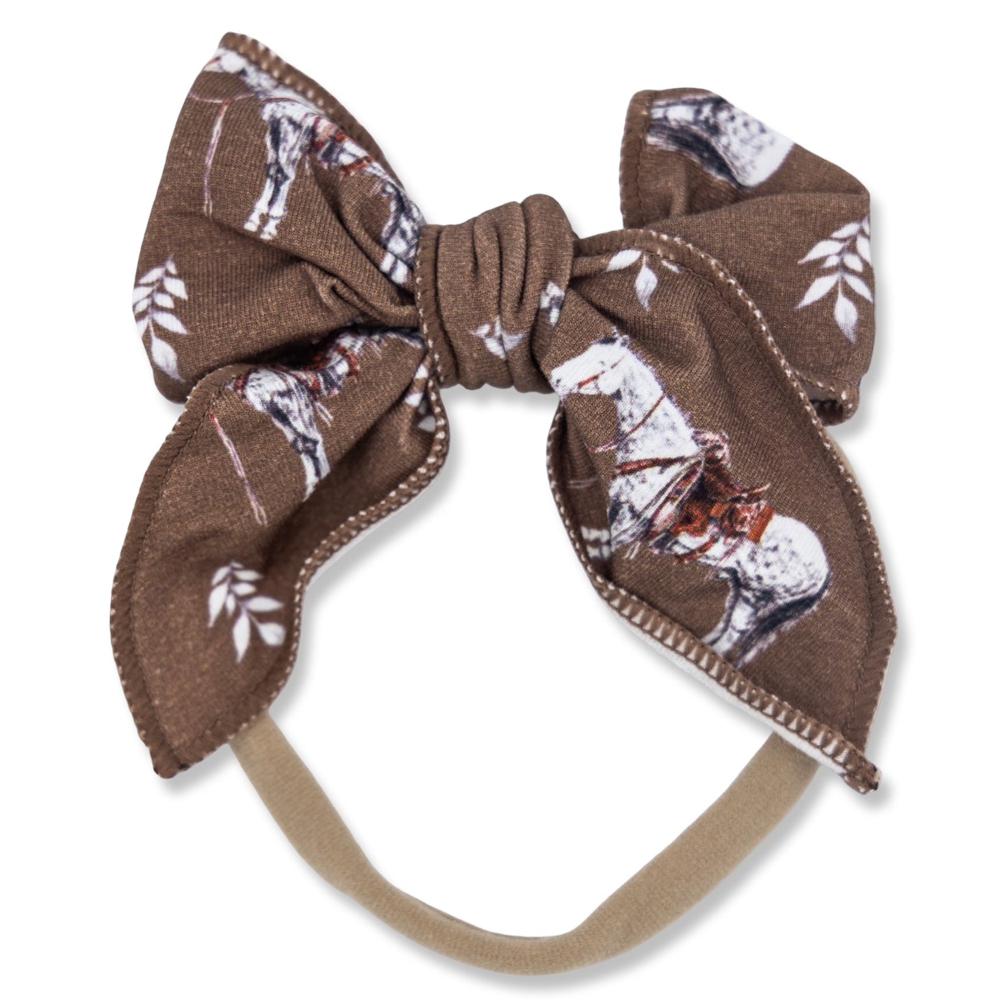 Almond Ranch Horse Nylon Headband
