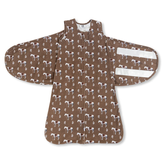 Almond Ranch Horse Swaddle Sleep Sack