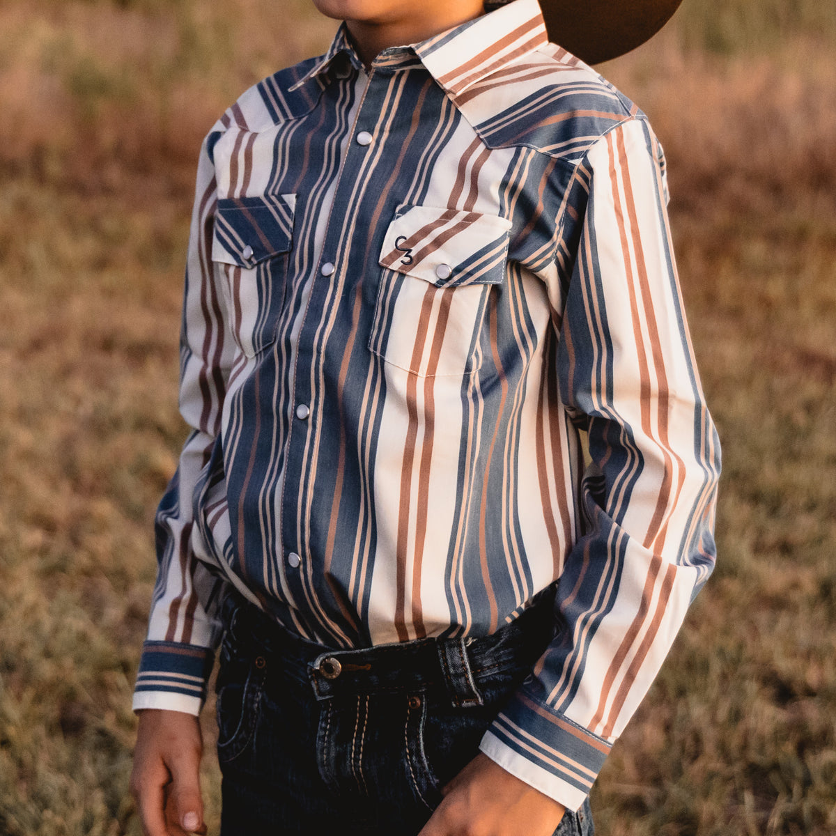 Colorado Long Sleeve Pearl Snap (Toddler-Adult)