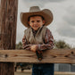 Feelin' Fine Long Sleeve Pearl Snap (Toddler-Adult)