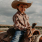 Feelin' Fine Long Sleeve Pearl Snap (Toddler-Adult)