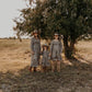 Western Daydream Tan/Brown Dress (infant-adult)
