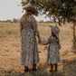 Western Daydream Tan/Brown Dress (infant-adult)