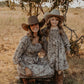 Western Daydream Tan/Brown Dress (infant-adult)