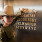 Alphabet, Numbers, & Cattle Drive Magnet Set (40 Pieces)