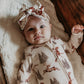 Vintage Beige Cowboy Christmas Nylon Band Headband