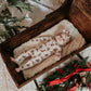 Vintage Beige Cowboy Christmas Nylon Band Headband