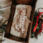 Vintage Beige Cowboy Christmas Nylon Band Headband