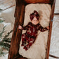 Traditional Red Cowboy Christmas Nylon Band Headband
