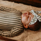 Silent Night Vintage Stripe Christmas Nylon Band Headband