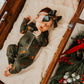 Santa Claus is Coming to the Ranch Christmas Nylon Band Headband