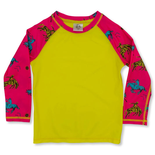 NEON Cowboy Rash Guard Shirt (infant-youth)