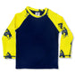 NEON Yellow Bronc Rash Guard Shirt (infant-youth)