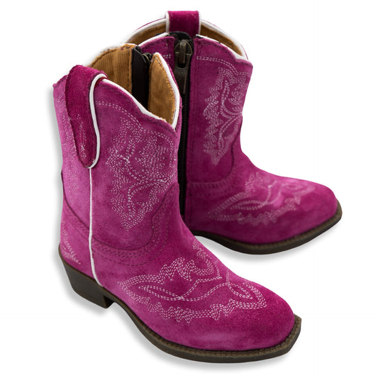 Ariat Casanova Hot Pink Pointed Toe Toddler Boots