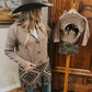 Bronc Cardigan with Fringe (infant-adult)