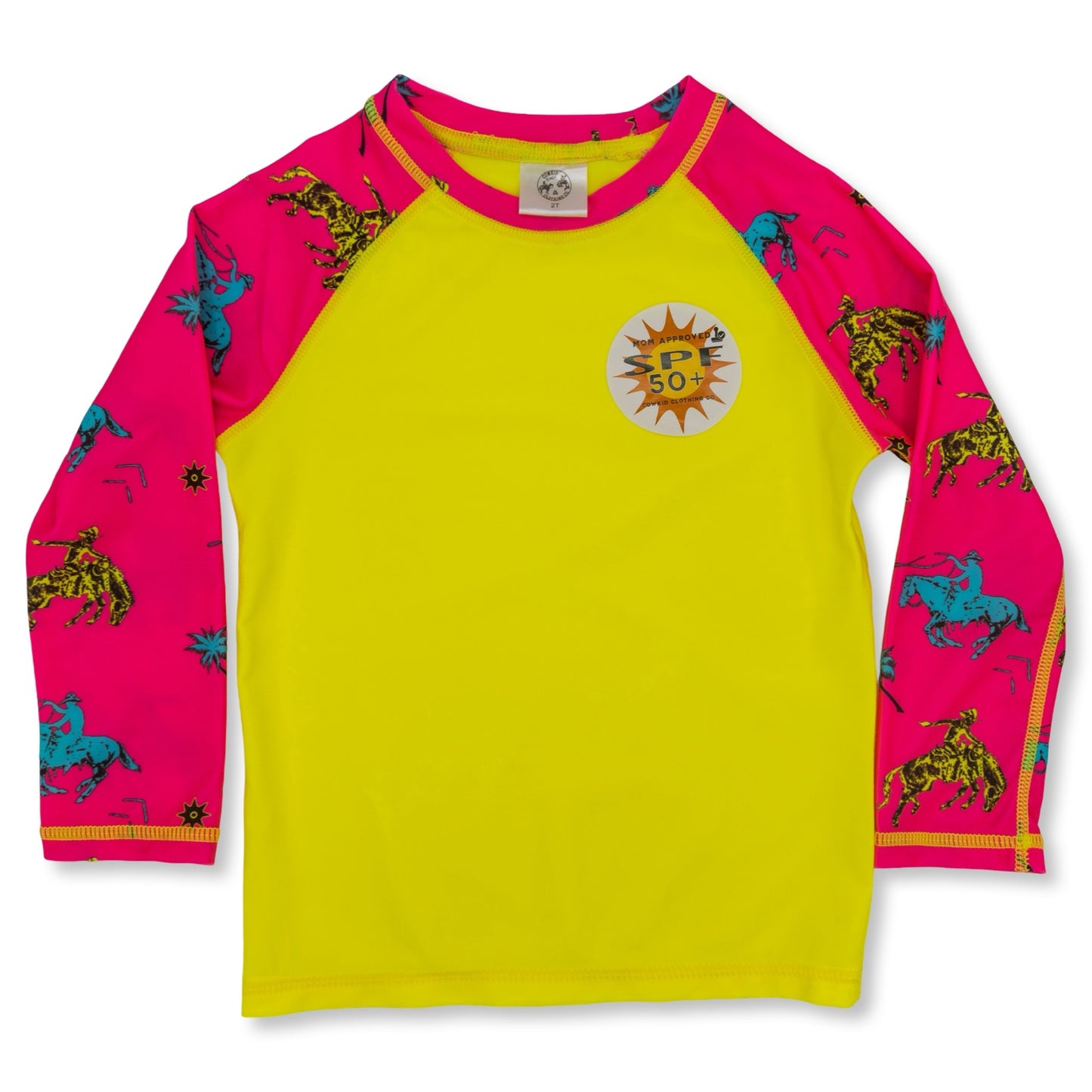 NEON Cowboy Rash Guard Shirt (infant-youth)
