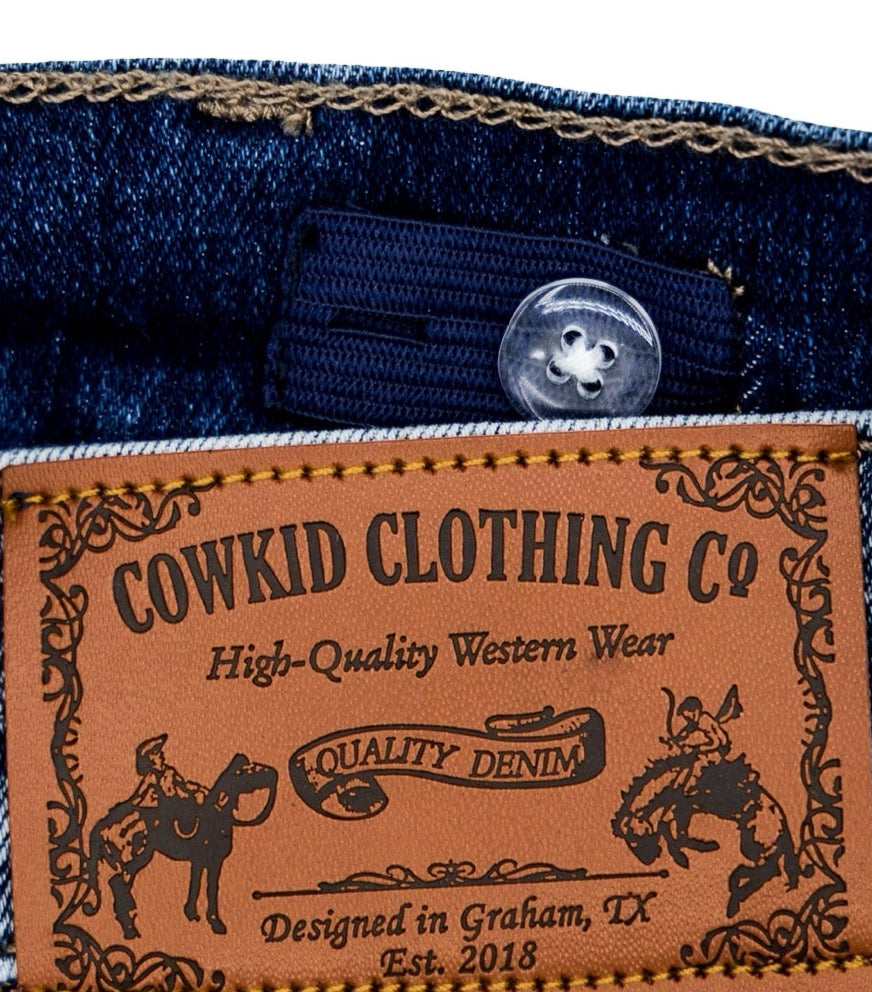 Midnight Denim Blue Shorts (Infant-Youth)