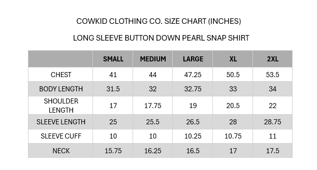 Powder River Long Sleeve Pearl Snap (Toddler-Adult)