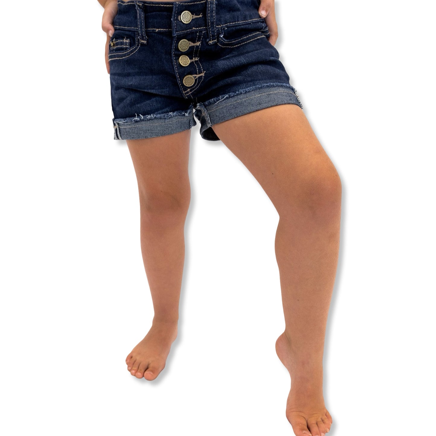 Midnight Denim Blue Shorts (Infant-Youth)
