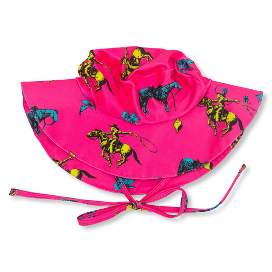 NEON Cowgirl Infant Sun Hat