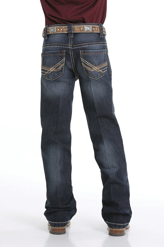 CINCH Boys Relaxed Fit-Rinse Jeans